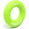 Кистевой эспандер силиконовый POWERPLAY PP-4324 Hand Grip Ring Medium 20 кг. Зеленый