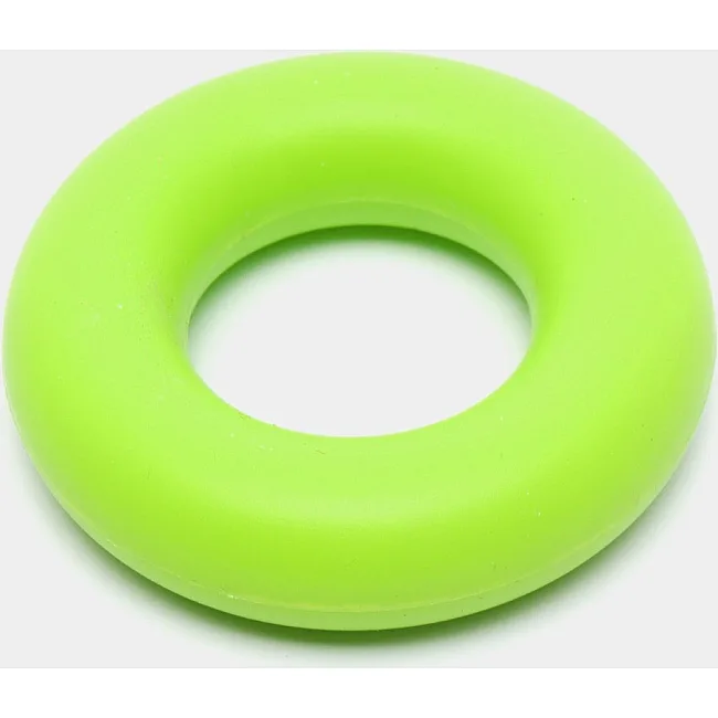 Кистевой эспандер силиконовый POWERPLAY PP-4324 Hand Grip Ring Medium 20 кг. Зеленый