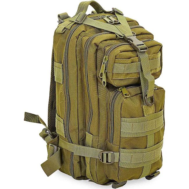 Штурмовой тактический рюкзак
 SILVER KNIGHT 3P
 43x22x18см 17л (Оливковый)
