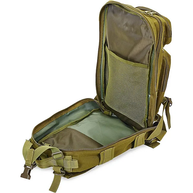 Штурмовой тактический рюкзак
 SILVER KNIGHT 3P
 43x22x18см 17л (Оливковый)