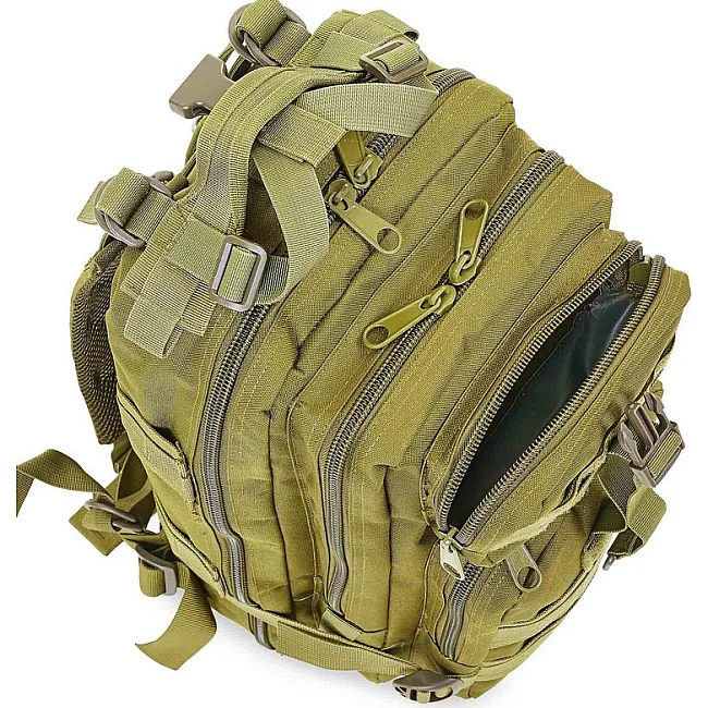 Штурмовой тактический рюкзак
 SILVER KNIGHT 3P
 43x22x18см 17л (Оливковый)