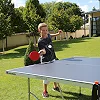 Ракетка для настольного тенниса Cornilleau SOFTBAT OUTDOOR, голубая
