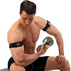 Ленты для тренировок бицепса BFR ремни Kaatsu OCCLUSION BANDS EZOUS C-09 2шт (Черный-серый)