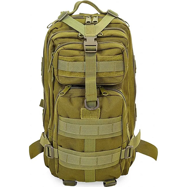 Штурмовой тактический рюкзак
 SILVER KNIGHT 3P
 43x22x18см 17л (Оливковый)