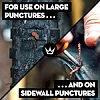 Ремкомплект для бескамерки Peaty's Holeshot Tubeless Puncture Plugger Kit, Silver