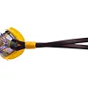 Очки для плавания взрослые радужные линзы MADWAVE
 SPURT RAINBOW M042726 (Желтый-черный)