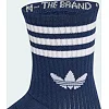 Шкарпетки Adidas 3S CREW S 3P білий, темно-синій