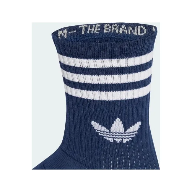 Шкарпетки Adidas 3S CREW S 3P білий, темно-синій