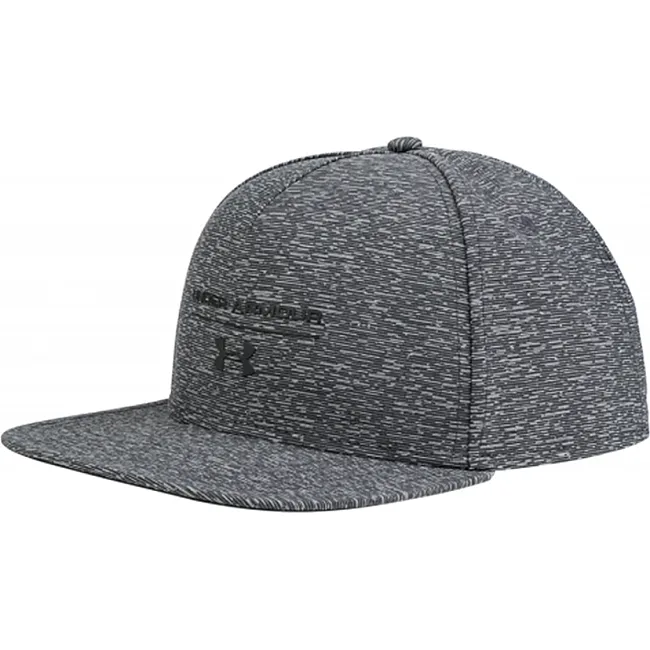 Бейсболка Under Armour Reflective Flat Brim Heather Black