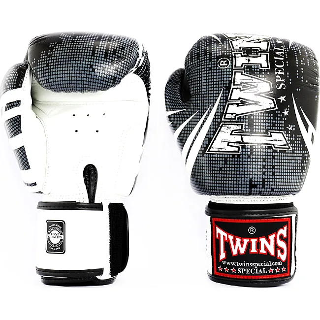 Рукавиці для боксу Twins Fancy FBGVL3-TW5 White Black