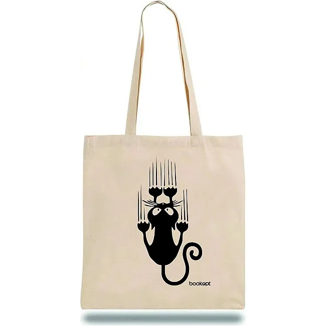 Экошопер BOOKOPT BK4015 Black Cat бежевый