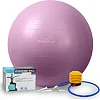 Фитнес мяч (фитбол) POWERPLAY 4001 Ø75см Фиолетовый + насос