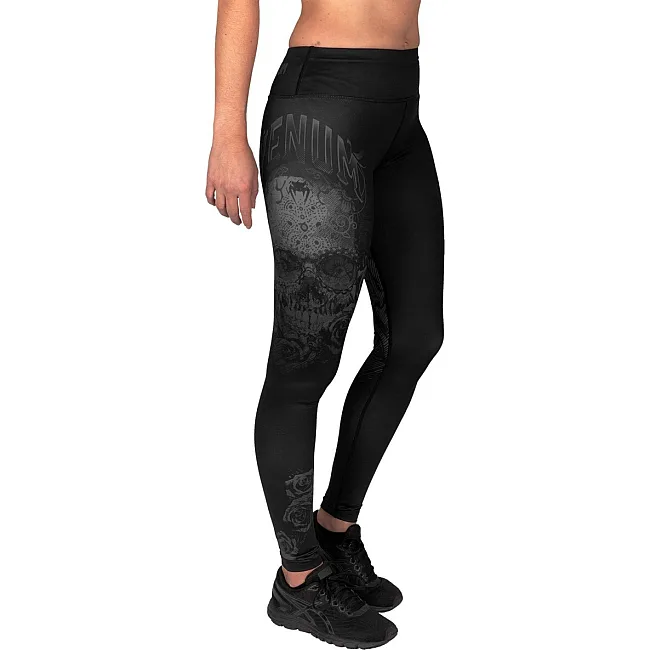Леггинсы женские VENUM Santa Muerte 3.0 Black Black