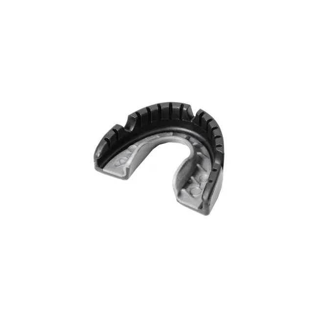 Капа для брекетов OPRO Self-fit UFC Full Pack Gold Braces Black Silver