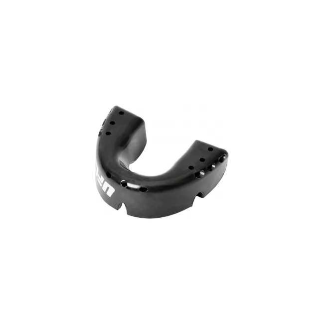 Капа для брекетов OPRO Self-fit UFC Full Pack Gold Braces Black Silver