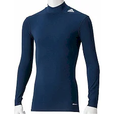 Компресійна футболка з довгим рукавом Adidas TechFit Base (синій)