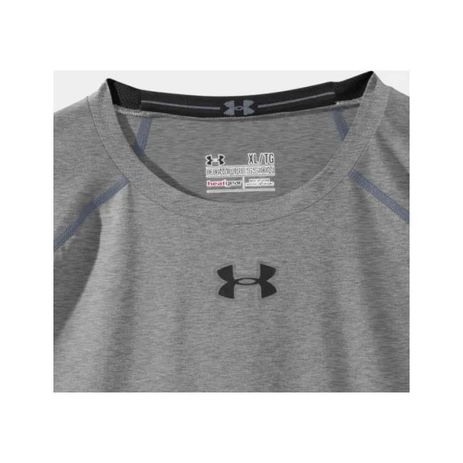 Компресійна футболка Under Armour HeatGear® Sonic Compression Short Sleeve Grey