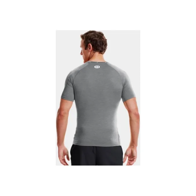 Компресійна футболка Under Armour HeatGear® Sonic Compression Short Sleeve Grey