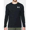 Чоловічий лонгслів Under Armour Vertical Wordmark Black