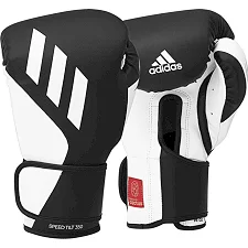 Рукавиці боксерські ADIDAS Speed Tilt 350 (чорно-білий) SPD350VTG