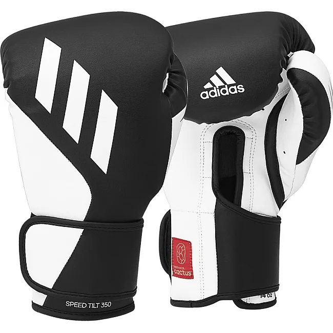 Рукавиці боксерські ADIDAS Speed Tilt 350 (чорно-білий) SPD350VTG