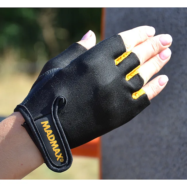 Перчатки для фитнеса MADMAX MFG-251 Rainbow Orange