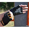 Перчатки для фитнеса MADMAX MFG-251 Rainbow Orange