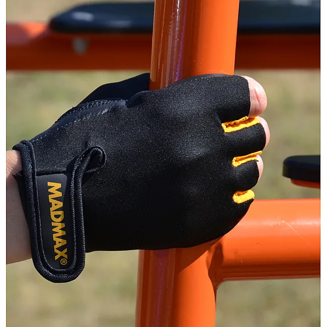 Перчатки для фитнеса MADMAX MFG-251 Rainbow Orange