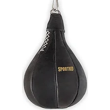 Боксерська груша краплеподібна Sportko ГК1 (шкіра, 5кг)
