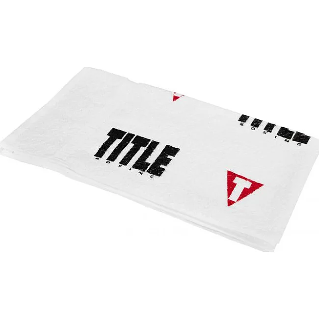 Рушник Title Boxing Premium Printed Corner Towel White
