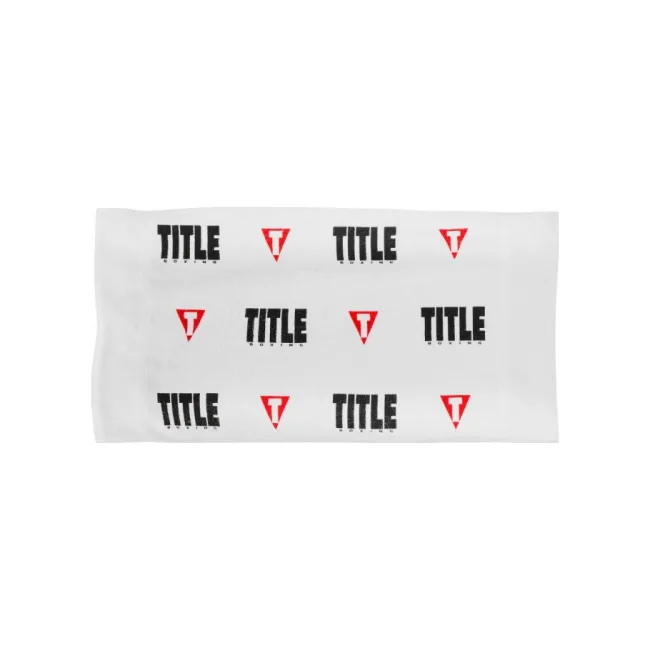Рушник Title Boxing Premium Printed Corner Towel White