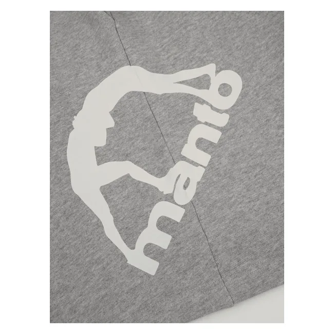 Повседневные шорты MANTO Logo Heather Gray