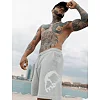 Повседневные шорты MANTO Logo Heather Gray