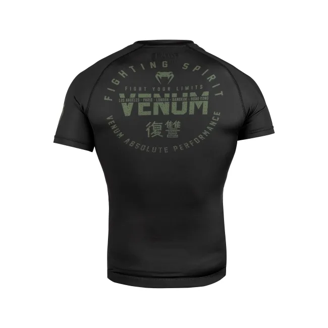 Рашгард VENUM Signature Black Khaki Exclusive