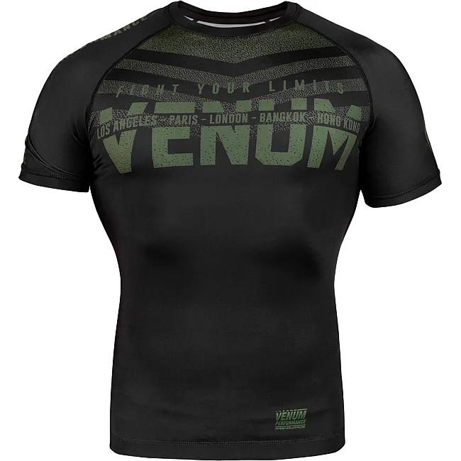 Рашгард VENUM Signature Black Khaki Exclusive