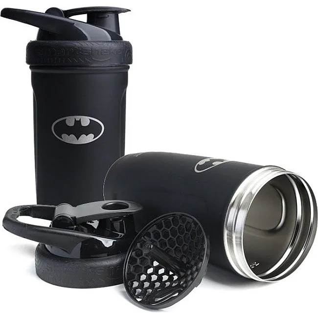 Спортивный шейкер SMARTSHAKE Reforce 900мл DC Batman Logo