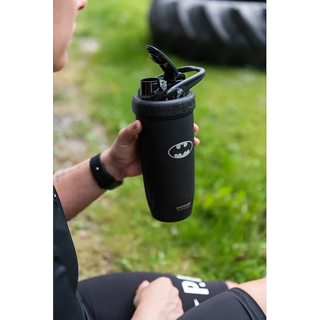 Спортивный шейкер SMARTSHAKE Reforce 900мл DC Batman Logo