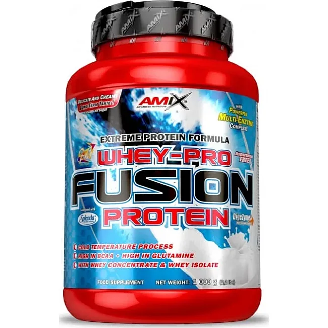 Сывороточный протеин Amix WheyPro Fusion 1000g Шоколад