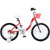 Велосипед для девочки ROYALBABY Chipmunk MM Girls 18", OFFICIAL UA, красный