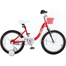 Велосипед для девочки ROYALBABY Chipmunk MM Girls 18", OFFICIAL UA, красный