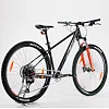 Велосипед горный KTM ULTRA FUN 29" рама M/43, черный матовый (серо-оранжевый), 2022