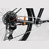 Велосипед горный KTM ULTRA FUN 29" рама M/43, черный матовый (серо-оранжевый), 2022