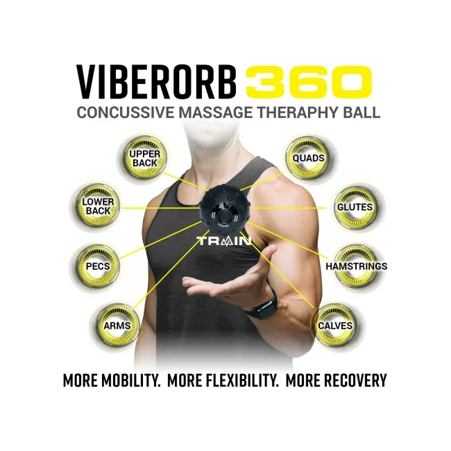 Вибромассажер Train Vibration Ball Black