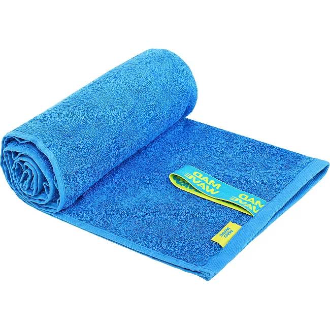 Спортивное полотенце из микрофибры MADWAVE COTTON SOFT TERRY M0762011 (Синий)