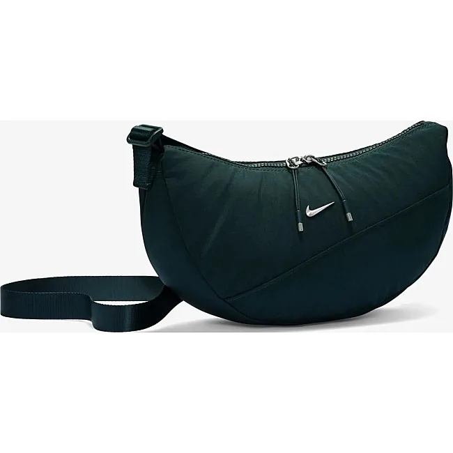 Сумка NIKE NK AURA CRESCENT CROSSBODY 4L темно-зеленый (для женщин) 30 х 18 х 10 см