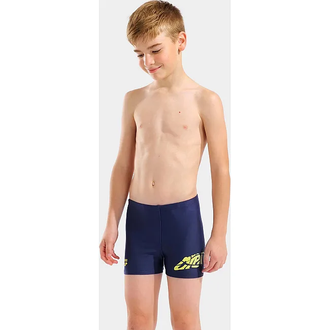 Плавки для мальчиков Arena LETTERING SWIM SHORT синий (для детей)