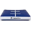 Надувной коврик гимнастический inSPORTline Airincline 200x200 см, бело-синий