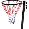 Стойка для нетбола мобильная с регулируемой высотой SP-SPORT NETBALL S02N кольцо ø38см 225-305см