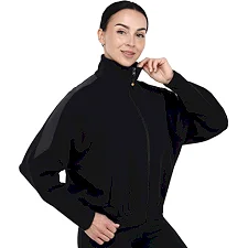 Спортивная кофта женская на молнии JOMA INDOOR GYM 902503-100 (Черный)