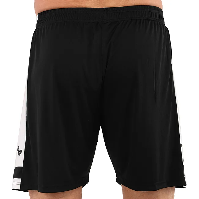 Футбольна форма комплект футболка та шорти JOMA LIDER 104285-102 4 (Чорний-білий)